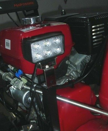 Honda Snow Blower LED Light OEM Plug & Ext Bracket for HS1132 HS1332 HS828 HS928 - Picture 8 of 14