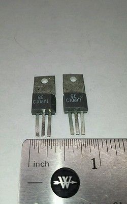 ( 2pc Lot ) General Electric C106Y1 Thyristor