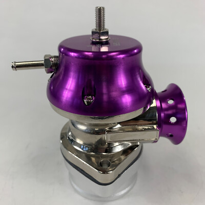 RS Style Inlet/Outlet 38 mm 30 PSI ADJ. Blow Off Valve Universal Purple