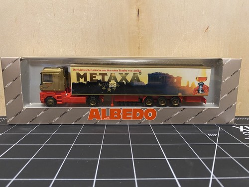 Albedo 700004 - Renault AE Semi Truck Tractor & Trailer - METAXA CLASS - 1:87 HO
