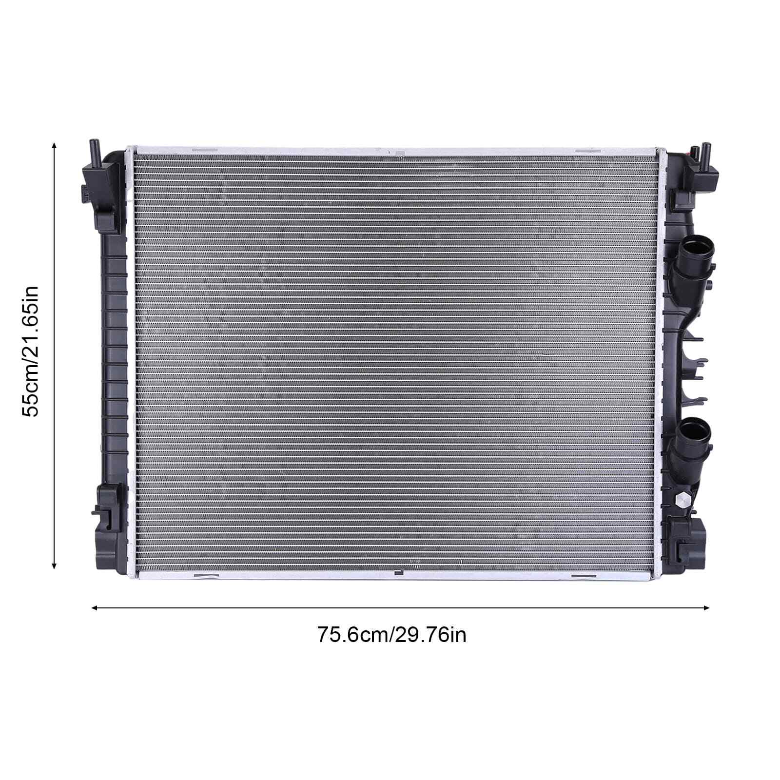 Radiator Fits Maserati Ghibli Quattroporte Levante 2014-20 OE 670109996 Aluminum