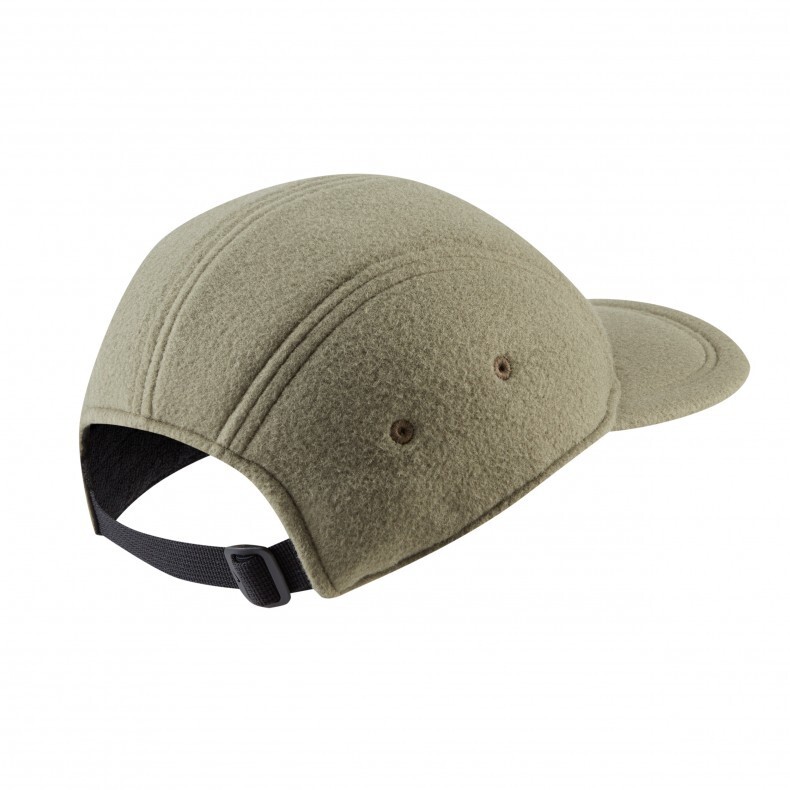 Nike Nikelab AW84 ACG Sherpa Fleece Adjustable 5 Panel Cap Olive