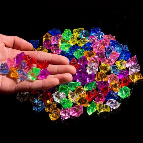 Radiant Acrylic Stones for Wedding Party Decoration 200pcs Mixed Colors - Afbeelding 1 van 21