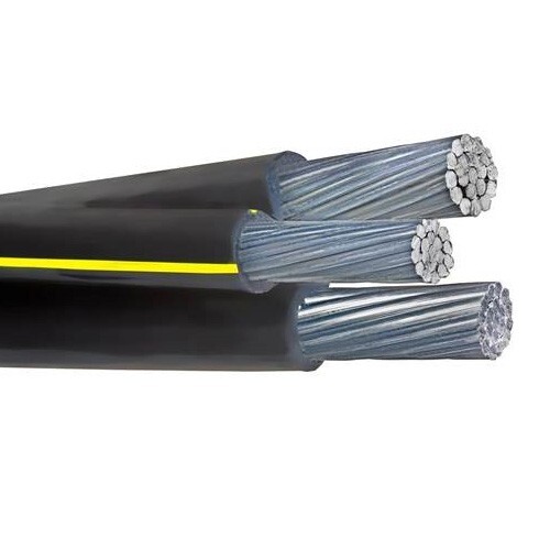 1000' Pratt 250-250-3/0 Triplex Aluminium URD Direct Burial Kabel 600 V - Bild 4 von 5