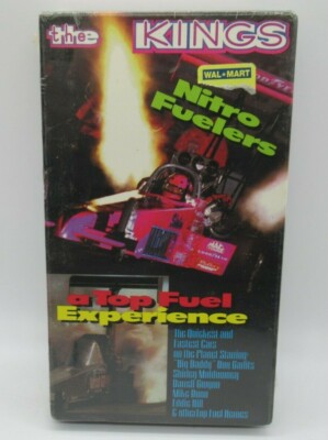 THE KINGS - NITRO FUELERS VHS VIDEO, A TOP FUEL DRAGSTER EXPERIENCE, DON GARLITS