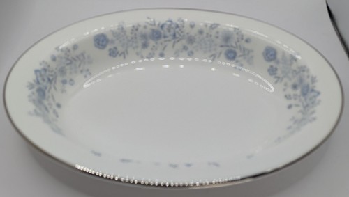 Wedgewood Belle Fleur Bone China Oval Vegetable Bowl England - Picture 3 of 6