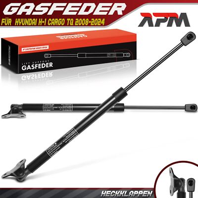 2x Gasfeder Heckklappe Dämpfer 593mm 770N für Hyundai H-1 Cargo TQ 2008-2024