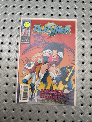 PLASMER #2 of 4 MARVEL UK COMIC BOOK (December 1993)