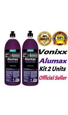 Vonixx Alumax Aluminium-Reinigungsset mit zwei Einheiten 2 x 1,5 l/2 x 53 Oz ...