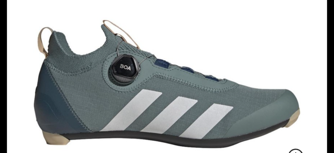 ウェア Adidas PARLEY ROAD CYCLING BOA Adidas The Parley Road BOA Cycling Shoes Grey White RRP £170 UK5