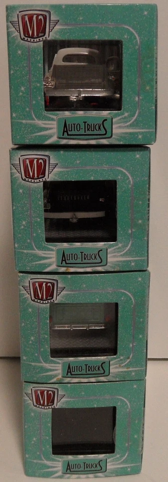 2010 Castline M2 Machines-Auto-Trucks R15 1:64 Die-Cast Toy Trucks 4 Piece Set - Image 2 of 4