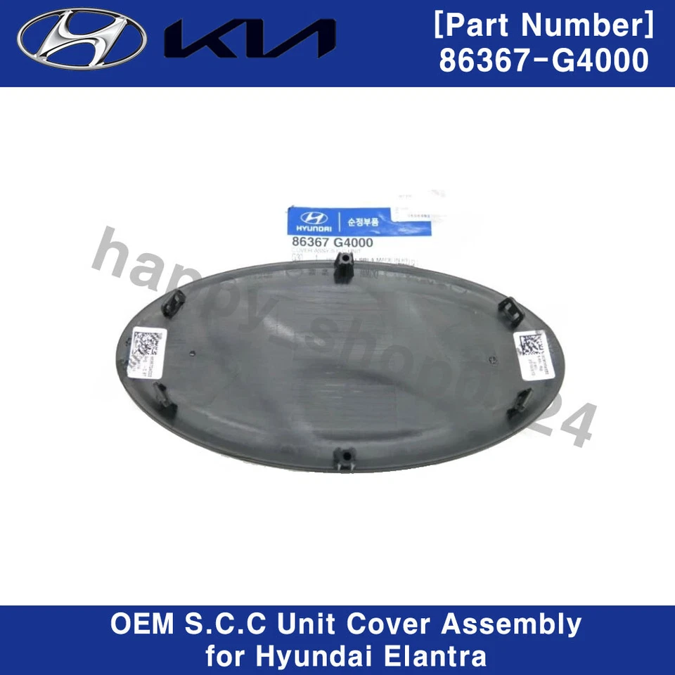 86367G4000 GENUINE S.C.C SCC Unit Cover Assembly for Hyundai Elantra GT N Sport - Image 3 of 3