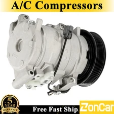 471-1004 ZONCAR A/C Compressor &Clutch Fit For 2003-2011 HONDA ELEMENT 4CYL 2.4L