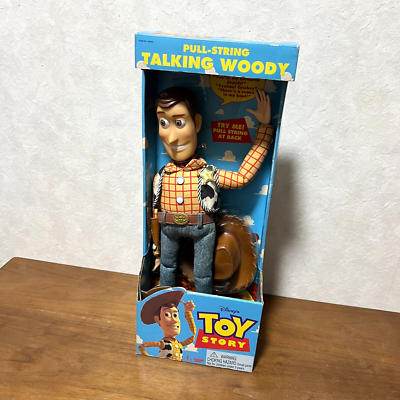 Disney Toy Story PULL-STRING TALKING WOODY Official Figure PIXAR