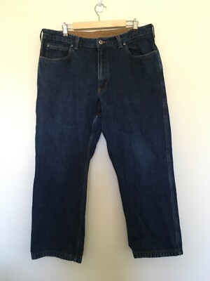 Duluth Trading Co 86069 Ballroom Relaxed Fit Denim Blue Jeans Size 40 x 30 