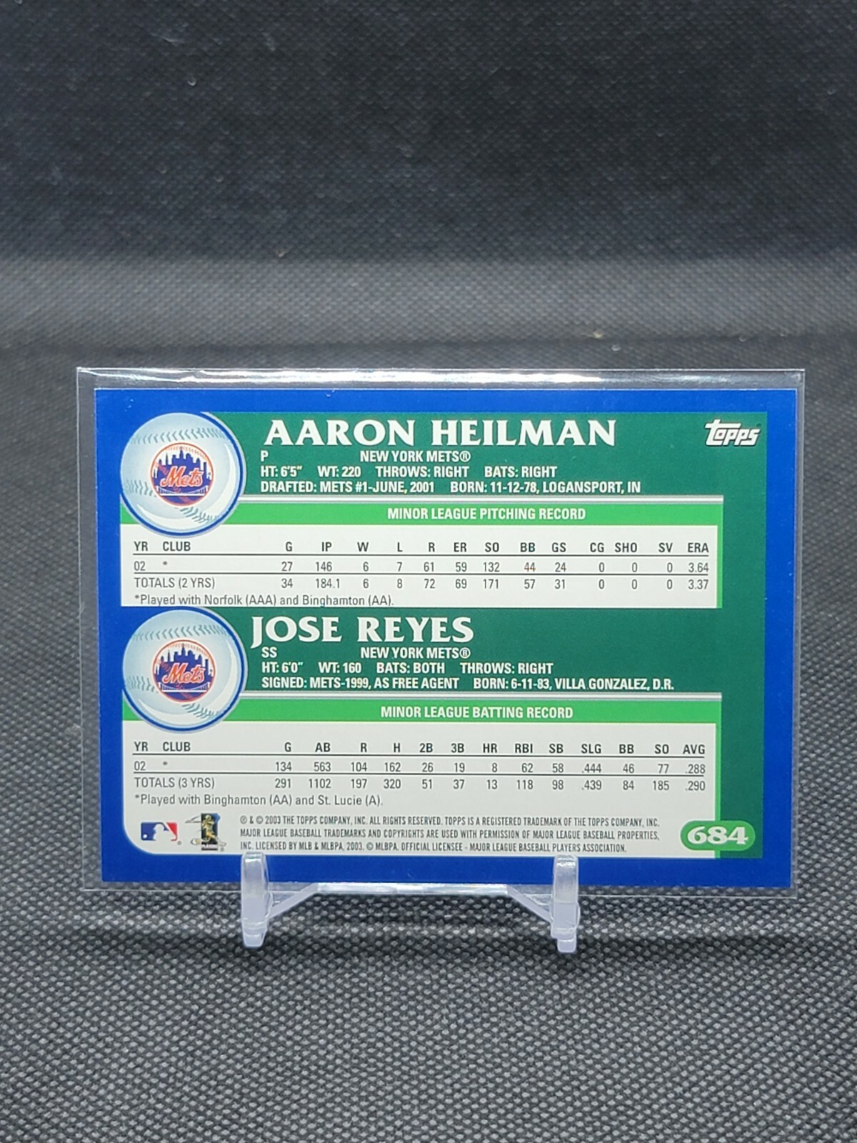 New York Mets *Choose Your Baseball Card* Inserts Rookies Autos (Updated 7/26) - Picture 489 of 512