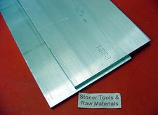 2 Pieces 1/4" X 6" ALUMINUM 6061 T6511 FLAT BAR 10" long Extruded Mill Bar Stock
