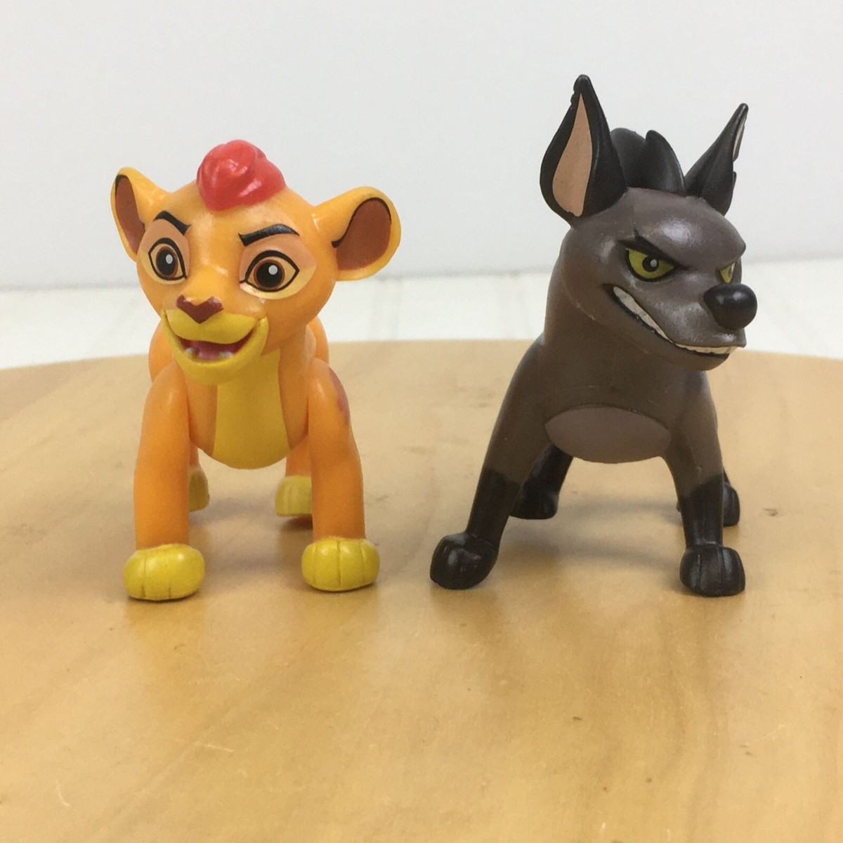 Disney Junior Lion Guard Figurines Kion Lion Janja Hyena Lion