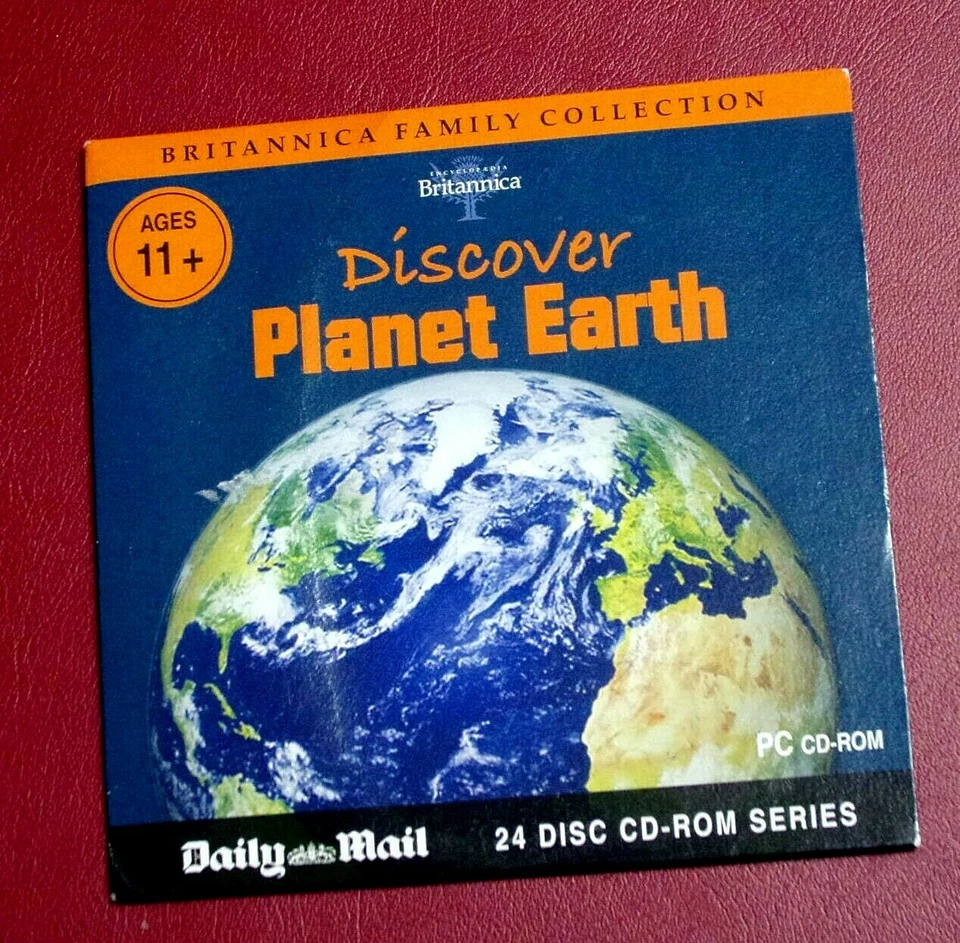 Britannica Family Collection : Discover Planet Earth : Promotional CD Rom . - Image 3 of 4