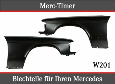 Kotflügel Vorne Paar Set für Mercedes 190 W201 1982-1993 Links Rechts