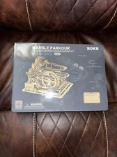 NEW SEALED ROKR Marble Parkour Marble Run LG501 254 pc wooden model kit