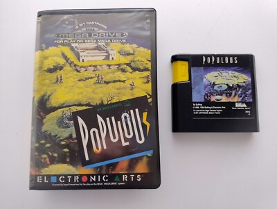 Sega Mega Drive Spiel | Populous