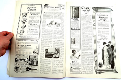 Antique 1915 THE DELINEATOR Magazine from November '15 Mag 16" Tall - Picture 14 of 19