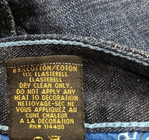 Antik Denim Womens Bootcut Jeans Blue Size 29 Style# WPN21639 Cut # 10001414 - Picture 11 of 12