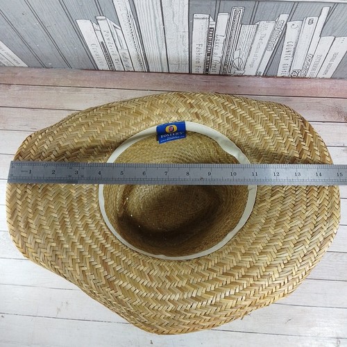 Foster's Branded Straw Hat Straw Sun Hat One Size Promotional - Picture 10 of 12