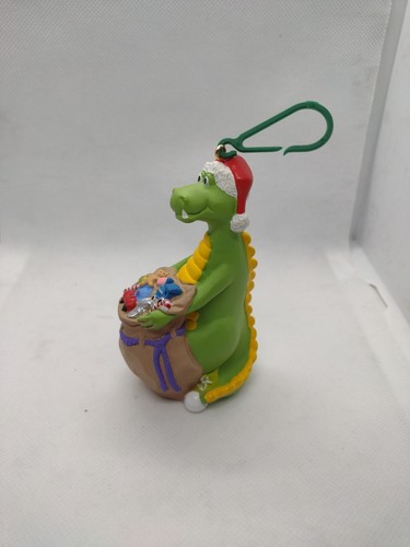 1995 Hallmark Christmas Keepsake Ornament "Dudley the Dragon" Plays Santa NIB - Picture 10 of 10