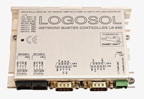 LOGOSOL Network Master Controller LS-980 Rabbit 2000 C-Programmable RS232 Servo