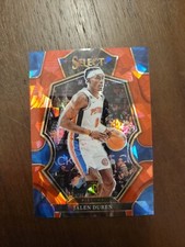 2022-23 Select Prizms Red Cracked Ice #176 Jalen Duren RC