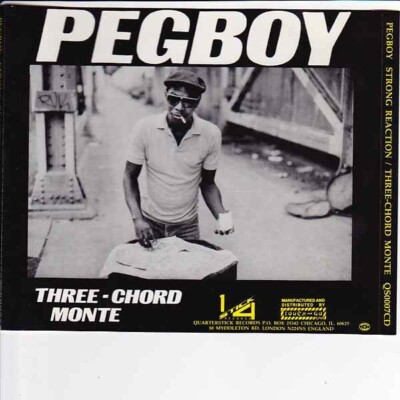 Pegboy Strong Reaction Pegboy/Strong Reaction LP メロコア punk