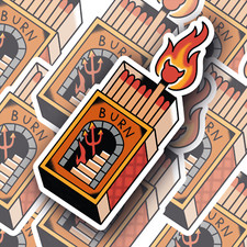 Laminated decal/sticker--UV Water resistant for in/outdoor use