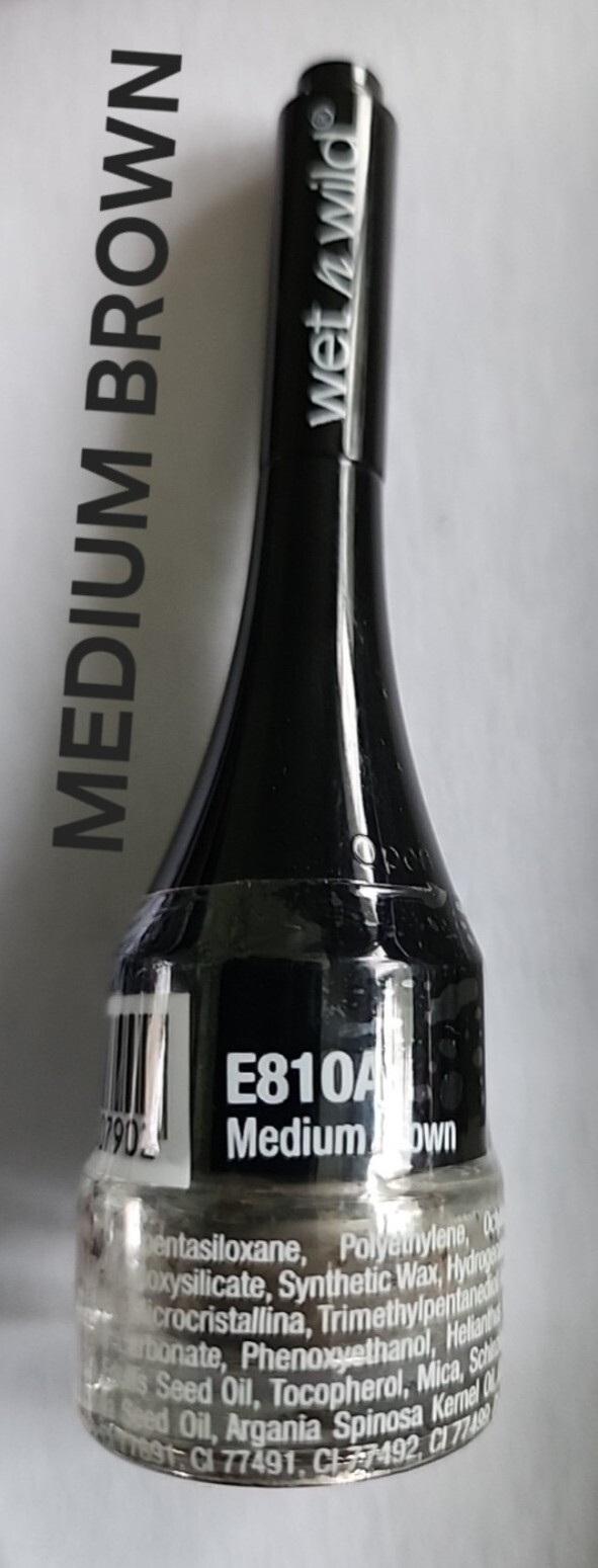 WET N WILD EYEBROW POMADE MEDIUM BROWN E810A New Sealed