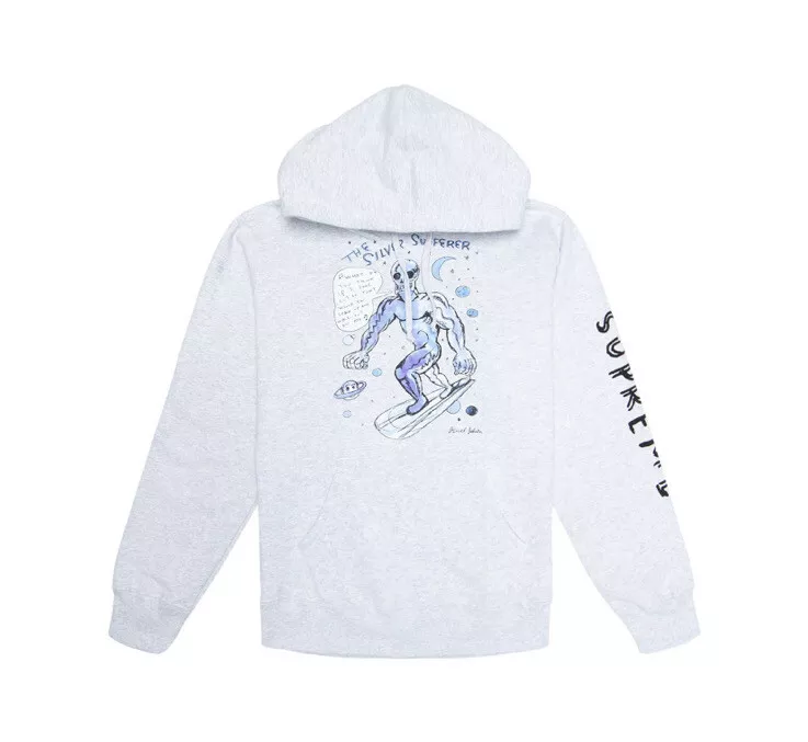supreme daniel johnston hooded sweatshirt