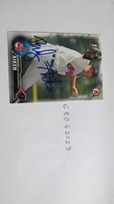 2016 Bowman Brady Aiken Signed Baseball Card