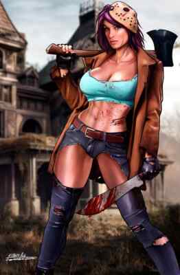 Skyline #4 Jason Voorhees Cosplay Virgin Variant Killbiro + Fernando Rocha Art