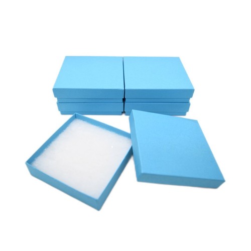 15Pcs Made In USA Jewelry Gift Box in Chocolate with Removable Cotton Pad - Picture 8 of 10