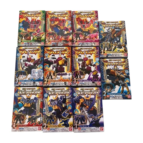 BANDAI Power Rangers Dino Charge Kyoryuger Minipla Set Unused - Picture 1 of 8