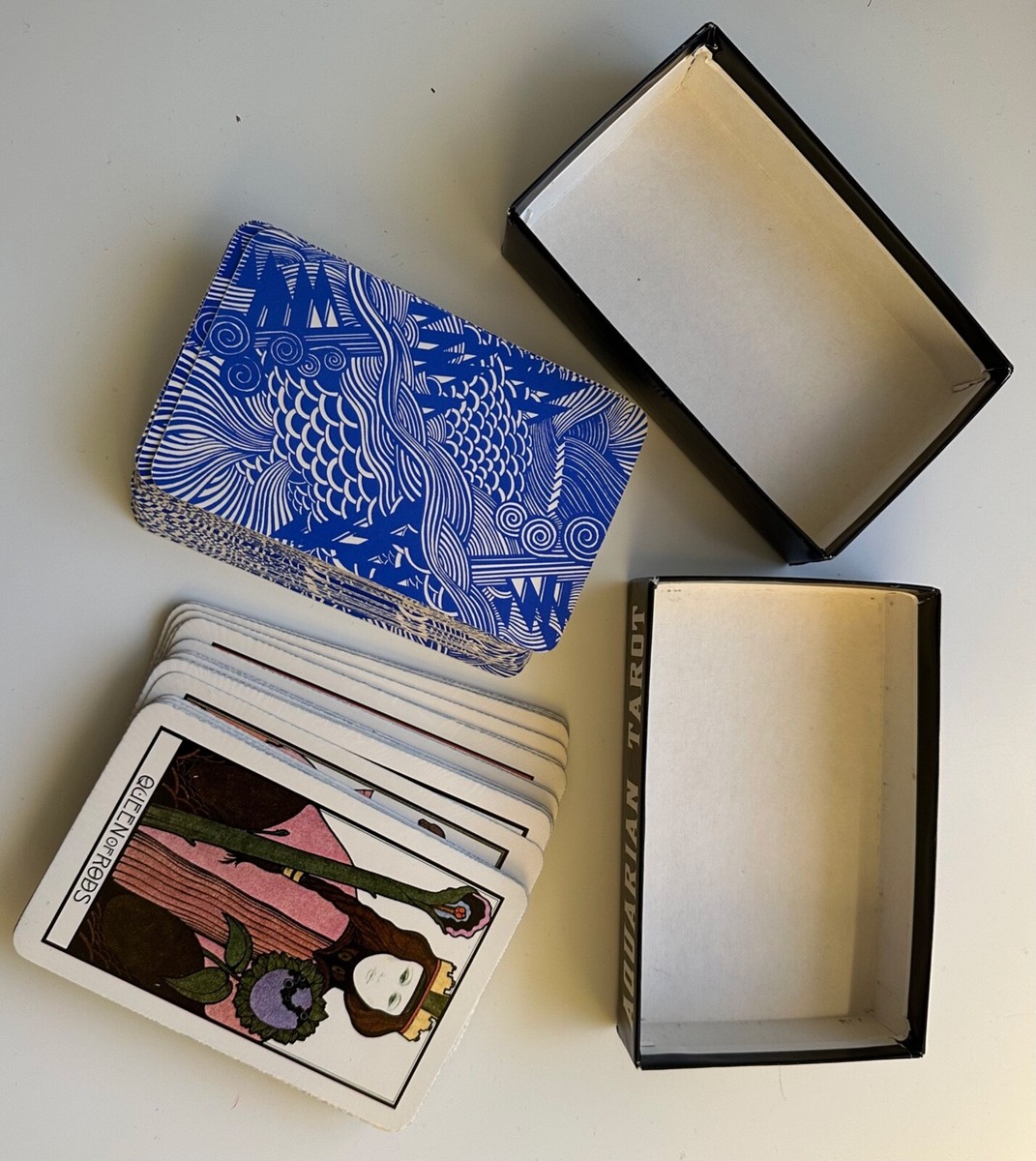 MINT!! VINTAGE 1970 Aquarian Tarot Deck 78 Cards David MINT!! VINTAGE 1970 Aquarian Tarot Deck 78 Cards David