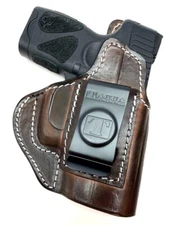 TAGUA Premium Right Hand IWB Inside Pants Brown Leather Holster CHOOSE