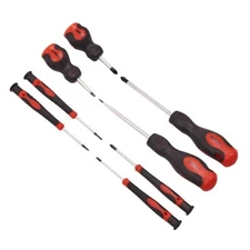 Amtech 8 Piece Screwdriver Set Standard And Precision Phillips Slot Pz