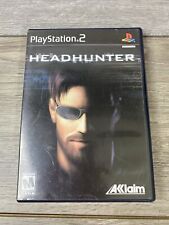 Headhunter (Sony PlayStation 2, 2002) CIB Complete w/ Reg Card