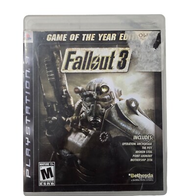 Fallout 3 Game Of The Year Edition PS3