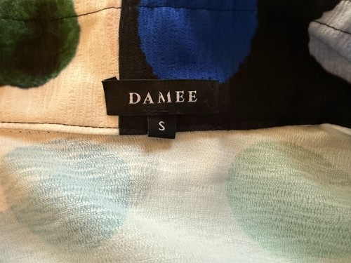 DAMEE, INC. Jacket Fun Polka Dot Print Colorful Wire-Collar Small - NTSF - Picture 2 of 7