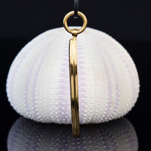 Colgante De Crisocola Con Cobre Nativo Y Vermeil De Oro En Plata De Ley 8.19 g - Imagen 12 de 12