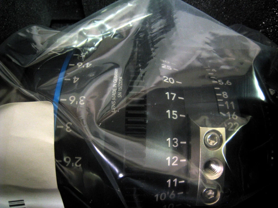 New Schneider Xenon FF 75mm T2.1 Prime Lens Nikon F Mount Feet Scale 09-1078353  - Image 4 of 4