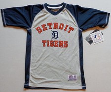 DETROIT TIGERS YOUTH JERSEY T SHIRT XS S M L XL NWT SHORT SLEEVE POLYESTER