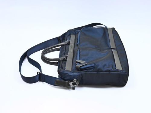 Borsa a tracolla Piquadro, TG2390, blu e nero - Foto 3 di 11